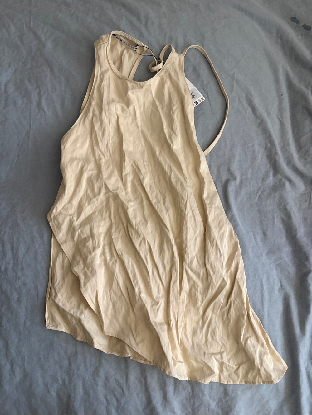 Zara Light Cream Women's Tank Top